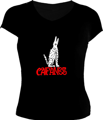 Blusa Caifanes Dama Rock Español Tv Camiseta Urbanoz