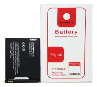 Bateria Para Motorola Gk40 Moto C E3 E4 G5 G4 Play 100% Gtia