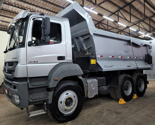 Mercedes-benz Axor 4144 6x4 Ano 2014 Caçamba Traçado 6x4