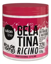 Comprar Gelatina Ricino Definición Y Nutrición Salón Line 550 Gr