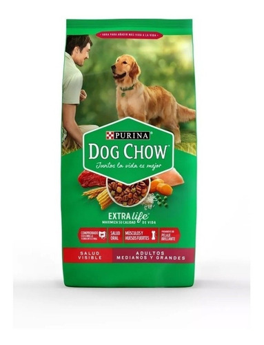 Dog Chow Raza Grande 22kg+obs