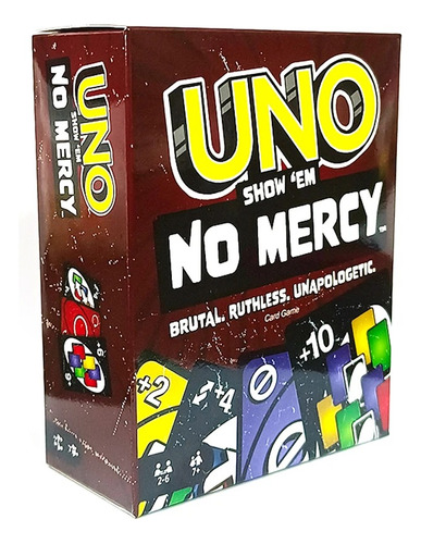 Juego De Mesa Uno No Mercy