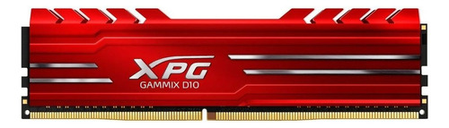 Memoria RAM Gammix D10 gamer color rojo  16GB 1 XPG AX4U3000316G16-SRG