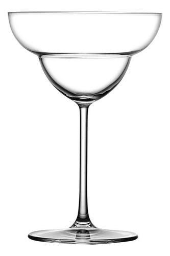 Set X 6 Copa Cristal Coctel Margarita Tragos 230 Cc Nude Color Transparente Cristal