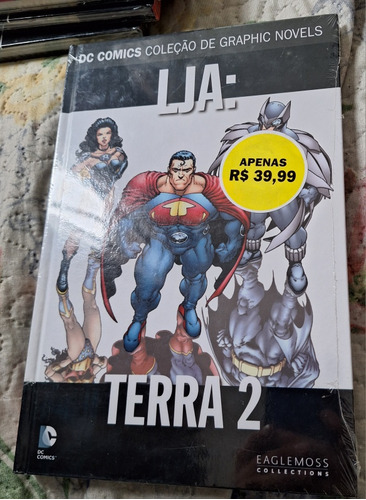 Lja:terra 2! Eaglemoss! Lacrada! A Coleção  Graphics Novels 