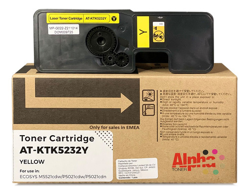 Toner Compatible Con Kyocera Tk-5232 Ecosys M5521 P5021 5232