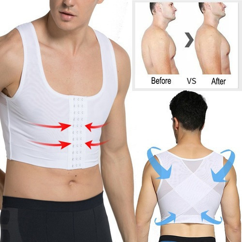 Men Ginecomastia Shaper New Pecho Control Tetas