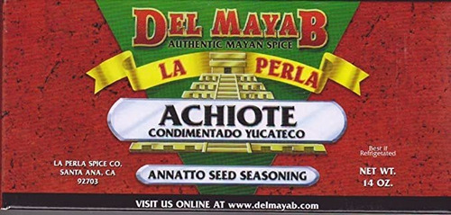 La Perla Del Mayab Achiote Semilla De Achiote, 14 Oz