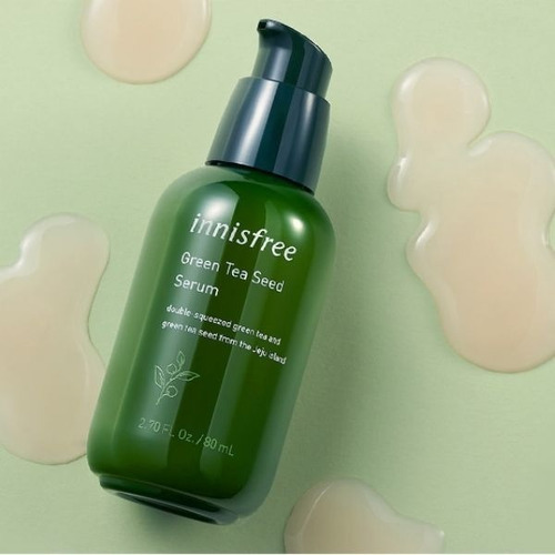 Imagen 2 de 3 de Innisfree Green Tea Seed Serum 80ml Suero Te Verde Crema