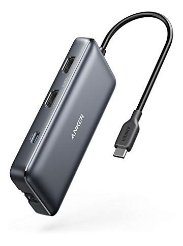 Adaptador Usb C Usb C Powerexpand 8 En 1 De Anker Dual 4k