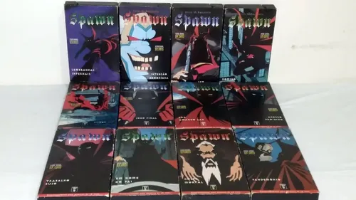 Spawn Um Soldado Do Inferno Coleção Vhs Com 12 Vol Usados