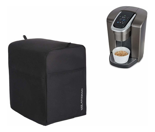 Yelaiyehao Funda Para Cafetera Keurig (negro 14.0 X 10.0 X 1