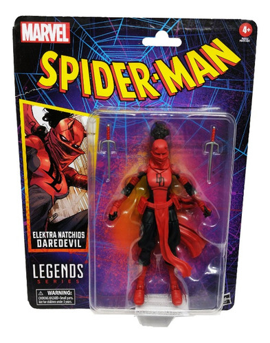 Marvel Legends Figura Daredevil Elektra Natchios Coleccion