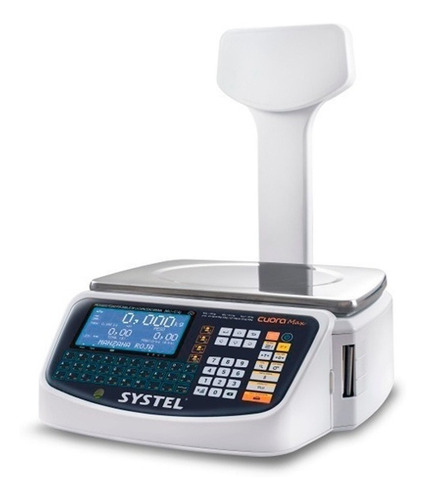 Imagen 2 de 9 de Balanza Digital Systel Cuora Max 30kg Con Mastil Usb