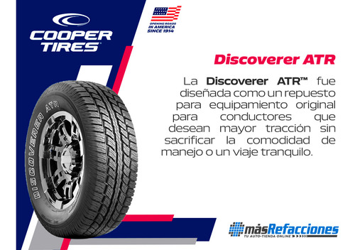 Llanta Cooper Discoverer Atr Lt 215/85r16 115/112 R