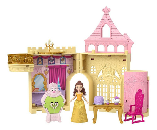 Set de juego Disney Princess Castelo Bela Empilhável - Mattel