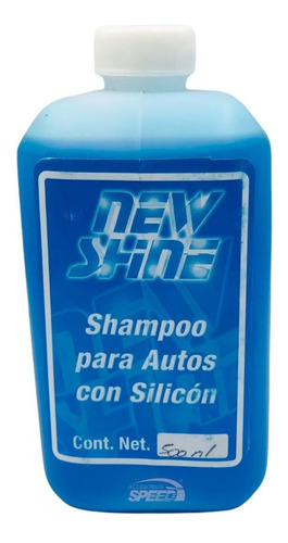 Shampoo Para Autos Con Silicón (500 Ml) New Shine
