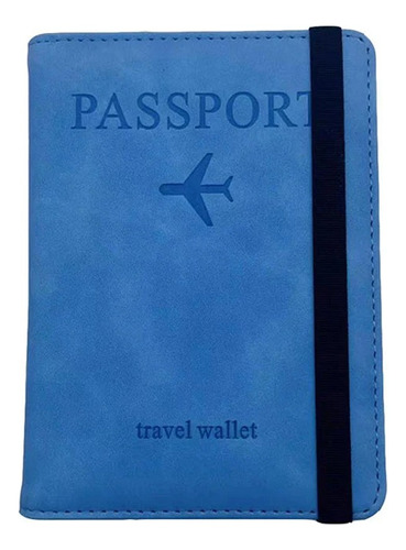Billetera Funda Pasaporte, Tarjeta Documento Accesorio Viaje