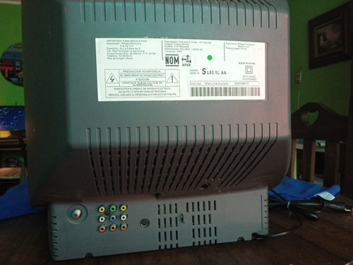 Imagen 3 de 4 de Tv Philips 21´´ Para Reparar / Repuestos