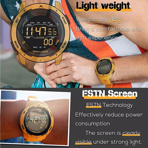 Lanzamiento Táctico De Estilo Militar Masculino De Reloj Int