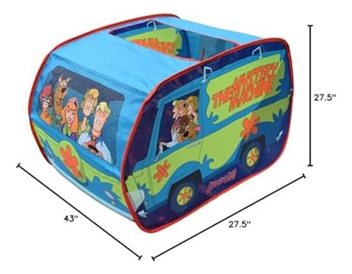 Scooby Doo Mystery Machine Tent Tienda De Juegos Pop Up De |