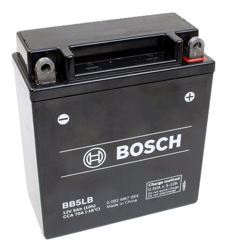 Imagen 1 de 1 de Bateria Gilera Estilo 110 12n5 3b Yb5 Bosch Bb5lb 12v5ah 120