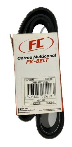 Correa Unica Multicanal Fiat Uno Palio Mpi 1.3 6pk1385