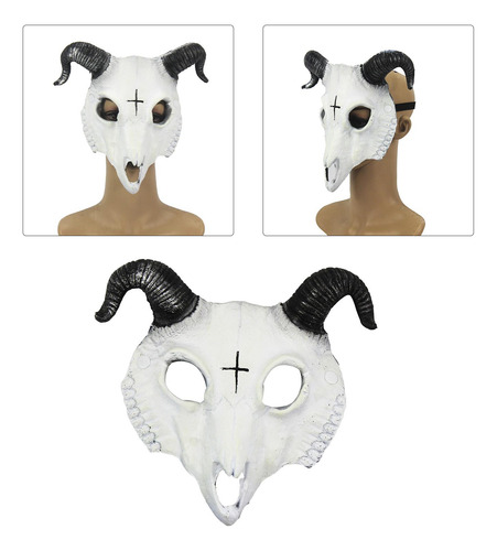 Novedad Halloween Oveja Máscara Animal Máscara Disfraz