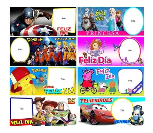Plantillas Dibujos Animado Para Sublimar Tazas 168 Diseños
