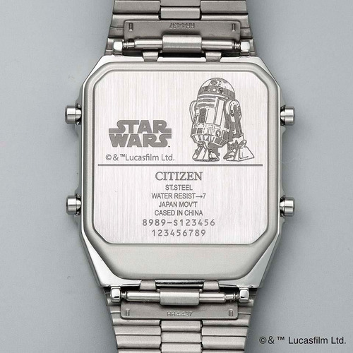 Reloj Hombre Citizen Star Wars Clásico R2-d2 Jg2117-51a