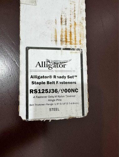 Grapa Flexco Rs 125j36 Cod 54522