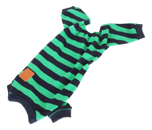 Pijama Para Perro, A Rayas, Elegante, Bonita, Elástica Y Tra