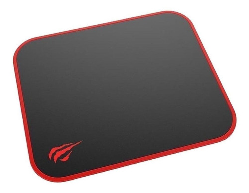 Imagen 3 de 3 de Mouse Pad gamer Havit HV-MP839 de tela y goma 200mm x 250mm x 2mm negro/rojo