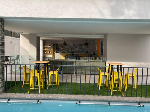 Arriendo Moderno Departamento 1d+1b Los Aliagas 5500 Ñuñoa