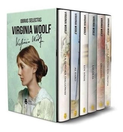 Estuche Obras Selectas - Virginia Woolf - Del Fondo - Es