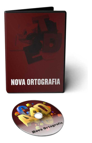 Curso Nova Ortografia Da Língua Portuguesa Em Dvd Videoaula