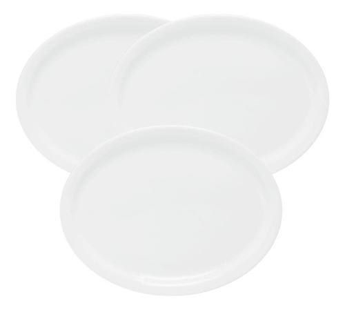 Oxford Gourmet pró 84909 Cor Branco kit com 3 unidades 30,5cm x24 cm