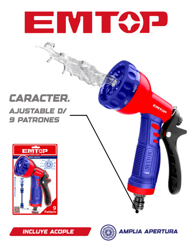 Pistola Para Manguera D/ Riego, Cabezal De Riego Emtop