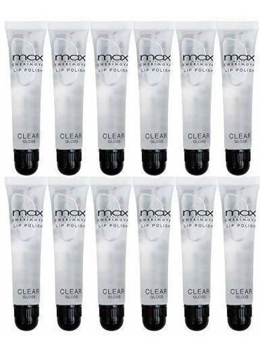 Brillos Labiales - Cherimoya Max Makeup Clear Lip Polish Bul