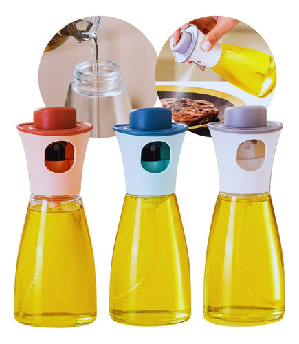 Aceitero Spray Aceite Vinagrera Rociador Aderezo Cocina