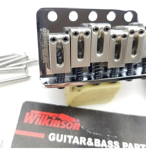 Ponte Wilkinson Stratocaster Big Block Original Imperdível 