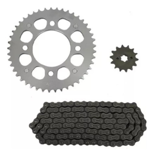 Kit Sprocket (engrane Y Cadena) Honda Cb190 Alta Calidad Gr