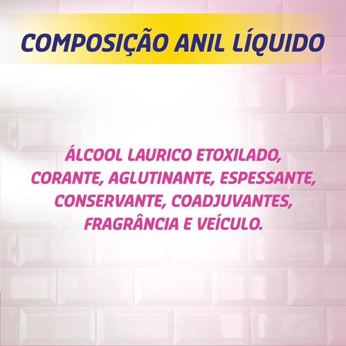 Imagem 3 de 7 de Branqueador Pós Lavagem Anil Colman 200ml Líquido