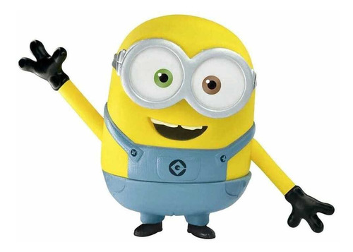 Boneco De Vinil Articulado Minions Bob 2788 Lider Brinquedos