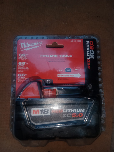 Bateria Milwaukee M18 Redlithium Xc 5.0 