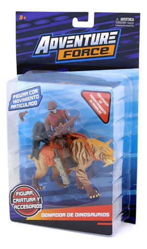 Domador De Dinosaurios Tigre Dientes Sable Adventure Force
