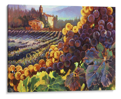 Canvas Lab Cuadro Cosecha Toscana 80x60, Clif Hadfield
