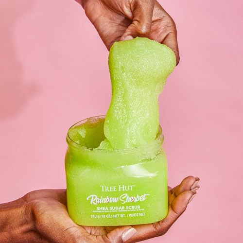 Exfoliante Corporal Tree Hut Rainbow Sherbet Con AzĂșcar De