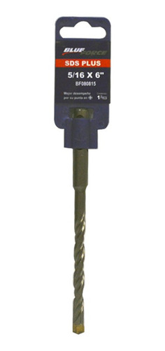 Broca Sds Plus Blue Force De 5/16 X 6pLG De Largo