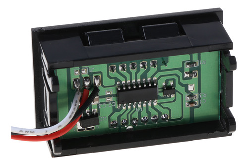 Medidor (r) De 3 Cables Para Voltímetro Digital Dc 0 ~ 40 V